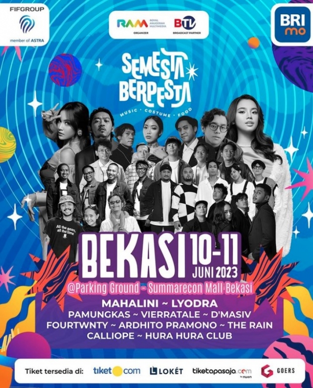 Isyana, Danilla, hinggu Ungu Meriahkan Semesta Berpesta di ICE BSD Tangerang